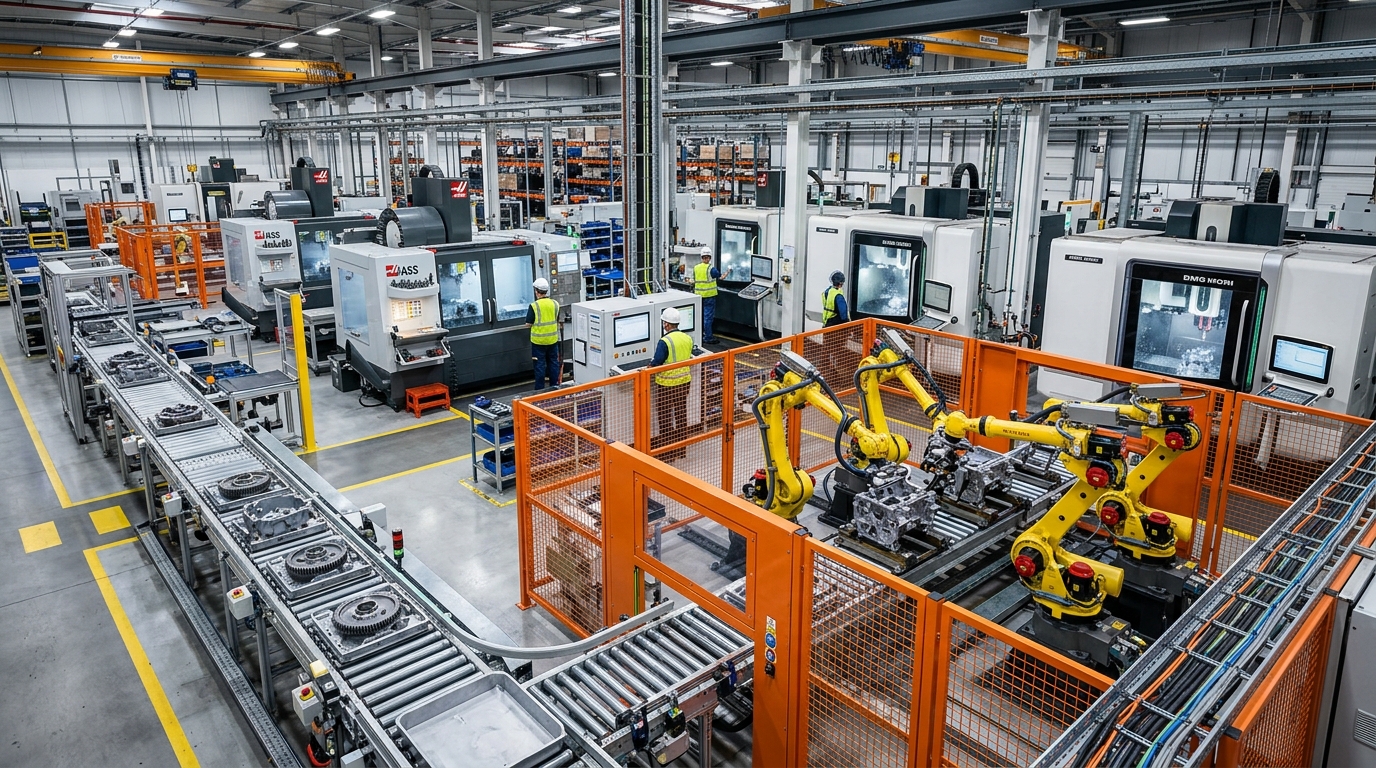 Factory Automation Smart Assembly Line