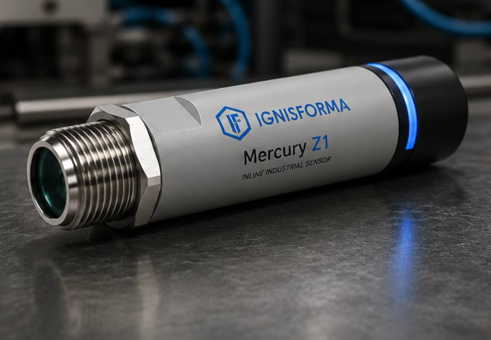 Mercury Z1 Inline Industrial Sensor Actual Photo