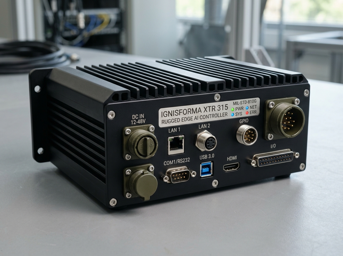 IGNISFORMA XTR 315 MIL-Grade Edge AI Controller